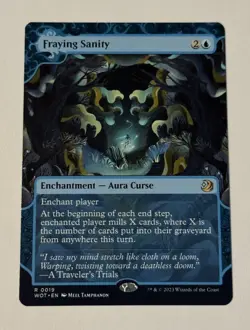 MTG Fraying Sanity - Wilds of Eldraine Enchanting Tales NM - Image 1
