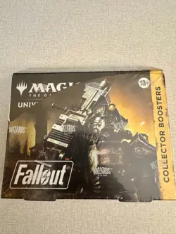 Fallout Magic The Gathering Collector Booster Box + 4 Commander Decks ALL SEALED - Image 2