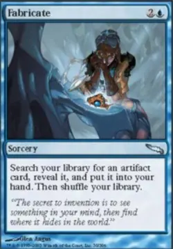 1x Fabricate Light Play, English Mirrodin MTG Magic - Image 1