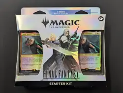 Magic the Gathering MTG Final Fantasy Starter Kit Misprint 2 Cloud Decks RARE - Image 1