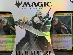 Magic the Gathering MTG Final Fantasy Starter Kit Misprint 2 Cloud Decks RARE - Image 2