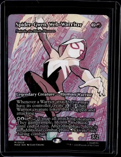 Spider-Gwen, Web-Warrior - 24 - MAR - NM - MTG Magic the Gathering - Image 1