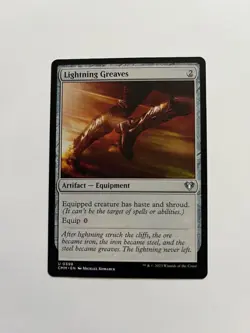 Lightning Greaves Commander Masters Regular NM MTG - Image 1