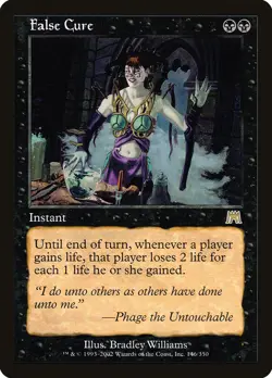 False Cure (ONS 146) Heavily Played - MTG single - Image 1