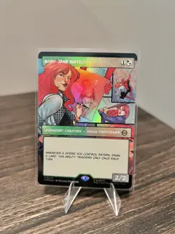 Mary Jane Watson (Borderless) Marvel's Spider-Man Magic MTG Foil NM - Image 1