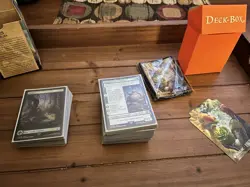 Magic The Gathering Chocobo Standard Deck Lots Of Foils Gysahl Greens Sleeves - Image 1