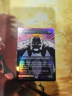 Eddie Brock (0233) (Borderless) Marvel's Spider-Man Foil - Image 1