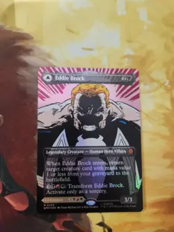 Eddie Brock (0233) (Borderless) Marvel's Spider-Man Foil - Image 2