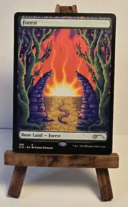 MTG Forest 388 The Astrology Lands: Taurus, NM Secret Lair Drop Non Foil - Image 1