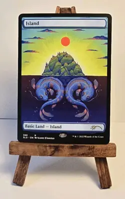 MTG Island Secret Lair Drop The Astrology Lands: Pisces 386 NM Non Foil - Image 1