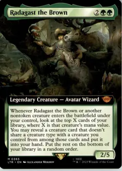 Radagast the Brown (Extended Art) M Universes Beyond: The Lord of the Rings: Tal - Image 1