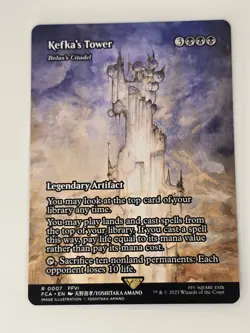 Kefka's Tower - Bolas's Citadel MTG Final Fantasy Borderless - Image 1