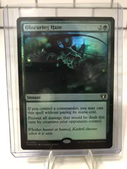 Obscuring Haze Commander Masters ✨ FOIL MTG 🔥 Pack Fresh! - Image 1
