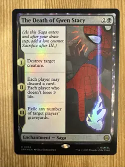The Death of Gwen Stacy - Marvel's Spider-Man - SPM R 0054 FOIL - Image 1