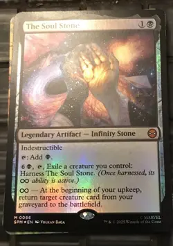 The Soul Stone Marvel's Spider-Man Foil Nm - Image 1