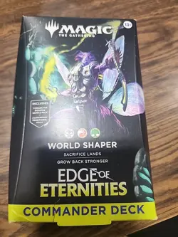 Magic the Gathering-Edge of Eternities Commander Deck - World Shaper - Image 1