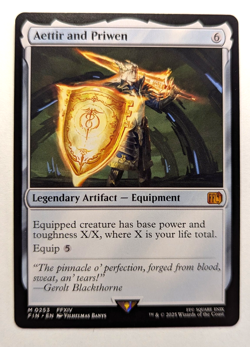 AETTIR AND PRIWEN - Final Fantasy MTG Magic: the Gathering - Image 1