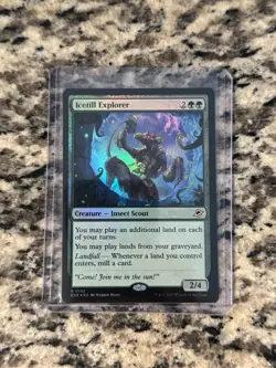 MTG Icetill Explorer Magic: The Gathering Edge of Eternities Rare #0192 Foil - Image 1