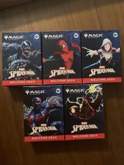 SPIDER-MAN Welcome Deck promo Store NEW MTG Magic the Gathering 10 Decks - Image 1