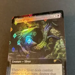 MTG Magic The Gathering Toxin Sliver 635 Foil English - Image 3