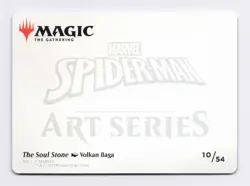 The Soul Stone Art Card - Art Series 10/54 MTG Marvel's Spider-Man (AASPM) - Image 2