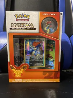 Pokemon GENERATIONS Mythical Pin Collection Box (Keldeo) 2016 Exclusive - Image 1
