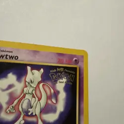 Mewtwo # 3 LP/ MP Promo Kids WB Presents The First Movie Card Pokemon TCG - Image 3