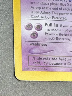 Pokemon TCG Neo Destiny Dark Gengar Holo Card 6/105 Unlimited Rare MP - Image 4