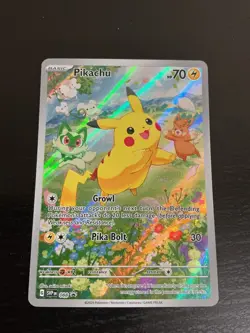 Pikachu 088 Scarlet & Violet Black Star Promo Full Art Holo Pokemon TCG MINT - Image 1