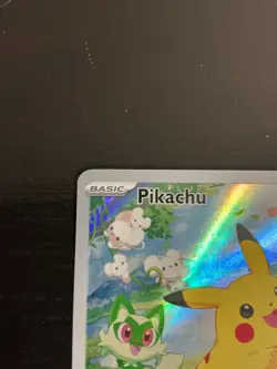 Pikachu 088 Scarlet & Violet Black Star Promo Full Art Holo Pokemon TCG MINT - Image 4