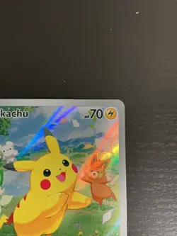 Pikachu 088 Scarlet & Violet Black Star Promo Full Art Holo Pokemon TCG MINT - Image 5