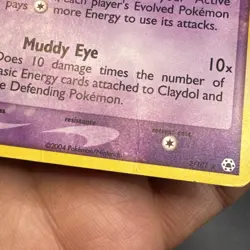 Claydol 2/101 - EX Hidden Legends Holo Rare Pokemon Card MP - Image 4