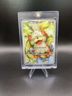 Pokemon TCG Hisuian Growlithe 181/167 Twilight Masquerade Illustration Rare Holo - Image 1