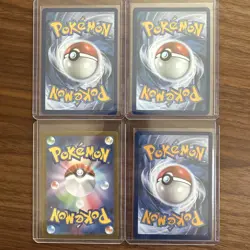 Pokemon Illustration Rare Card Lot - Destined Rivals - Meowth 203/182 - ALL MINT - Image 2