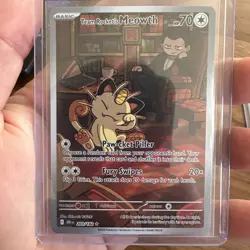 Pokemon Illustration Rare Card Lot - Destined Rivals - Meowth 203/182 - ALL MINT - Image 3
