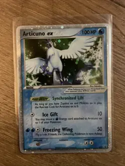 Articuno ex 032 Holo Nintendo Black Star Promo 2005 NM Pokemon - Image 1