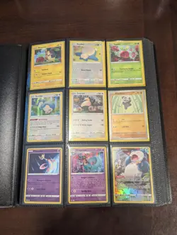 Pokemon TCG Binder with 216 Near Mint Cards - IRs, Full Arts, Exs, Play Stamps - Image 3