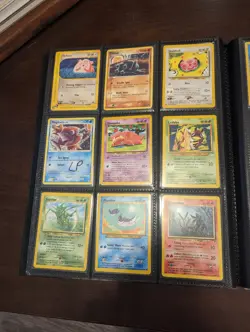 Pokemon TCG Binder with 216 Near Mint Cards - IRs, Full Arts, Exs, Play Stamps - Image 5
