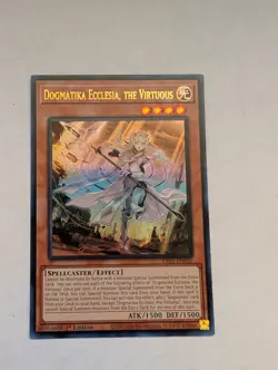 Dogmatika Ecclesia, the Virtuous 1st Edition Ultra Rare RA01-EN020 Yu-Gi-Oh! NM - Image 1