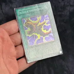 Yugioh The Flute of Summoning Dragon SDK-042 Foil Shift Error Misprint MP - Image 5