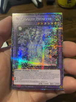 Yu-Gi-Oh! Necroquip Princess 1st Edition Starlight Rare Card BLMM-EN146 - Image 1