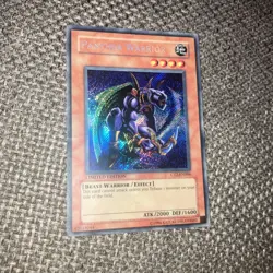 Yu-Gi-Oh! TCG Panther Warrior Secret Rare Holo Card CT2-EN006 Limited Edition HP - Image 1
