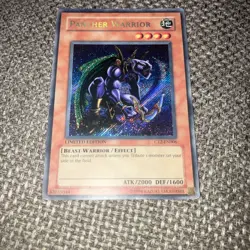 Yu-Gi-Oh! TCG Panther Warrior Secret Rare Holo Card CT2-EN006 Limited Edition HP - Image 3