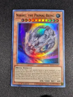 Yugioh - Nibiru, The Primal Being MP22-EN261 1st Edition Ultra Rare NM - Image 1