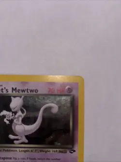 Pokemon TCG Rockets Mewtwo Gym Challenge Holo Card 14/132 - Image 3