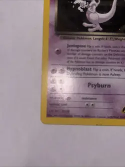 Pokemon TCG Rockets Mewtwo Gym Challenge Holo Card 14/132 - Image 5