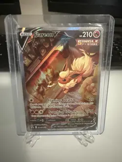 Flareon V SWSH179 SWSH: Sword & Shield Promo Cards Holo NM-M - Image 1