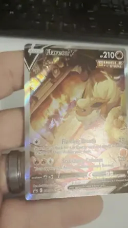 Flareon V SWSH179 SWSH: Sword & Shield Promo Cards Holo NM-M - Image 2