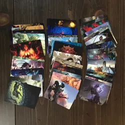 50 Art Card Lot Magic the Gathering Various Sets NM-HP MTG TCG Various Artists - Image 1