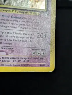 Lot of 6 1st Edition Holo Pokemon Cards 4 Team Rocket 2 Neo Genesis (HP) - Image 4